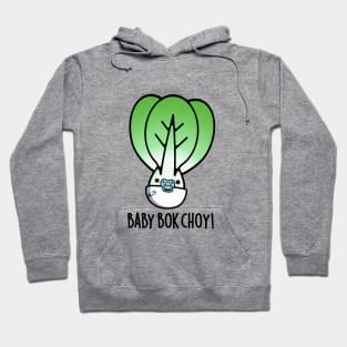 Baby Bok Chow Cute Veggie Pun Hoodie